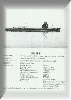 SS-184 History Page 1